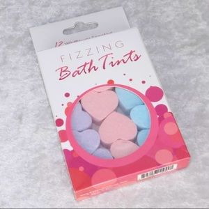 Fizzing Bath Tint 12 Heart Wildflower Bath Bomb